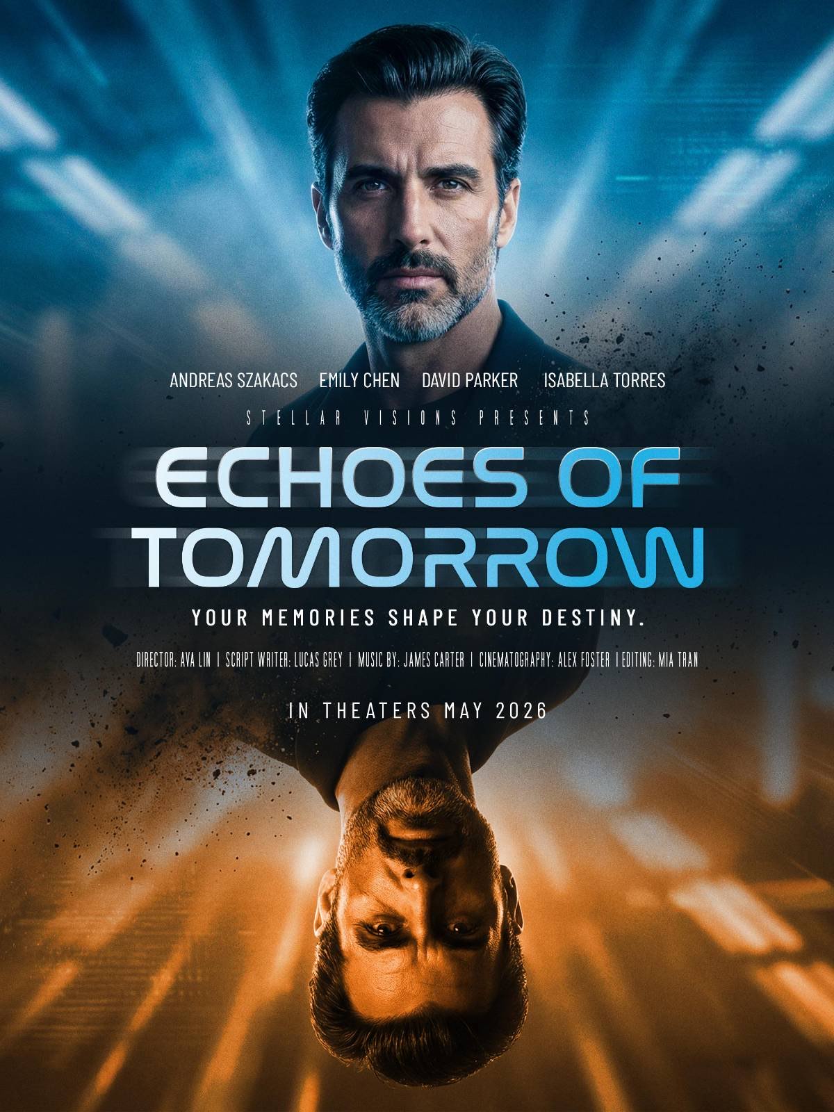 Andreas Szakacs in Echoes of Tomorrow
