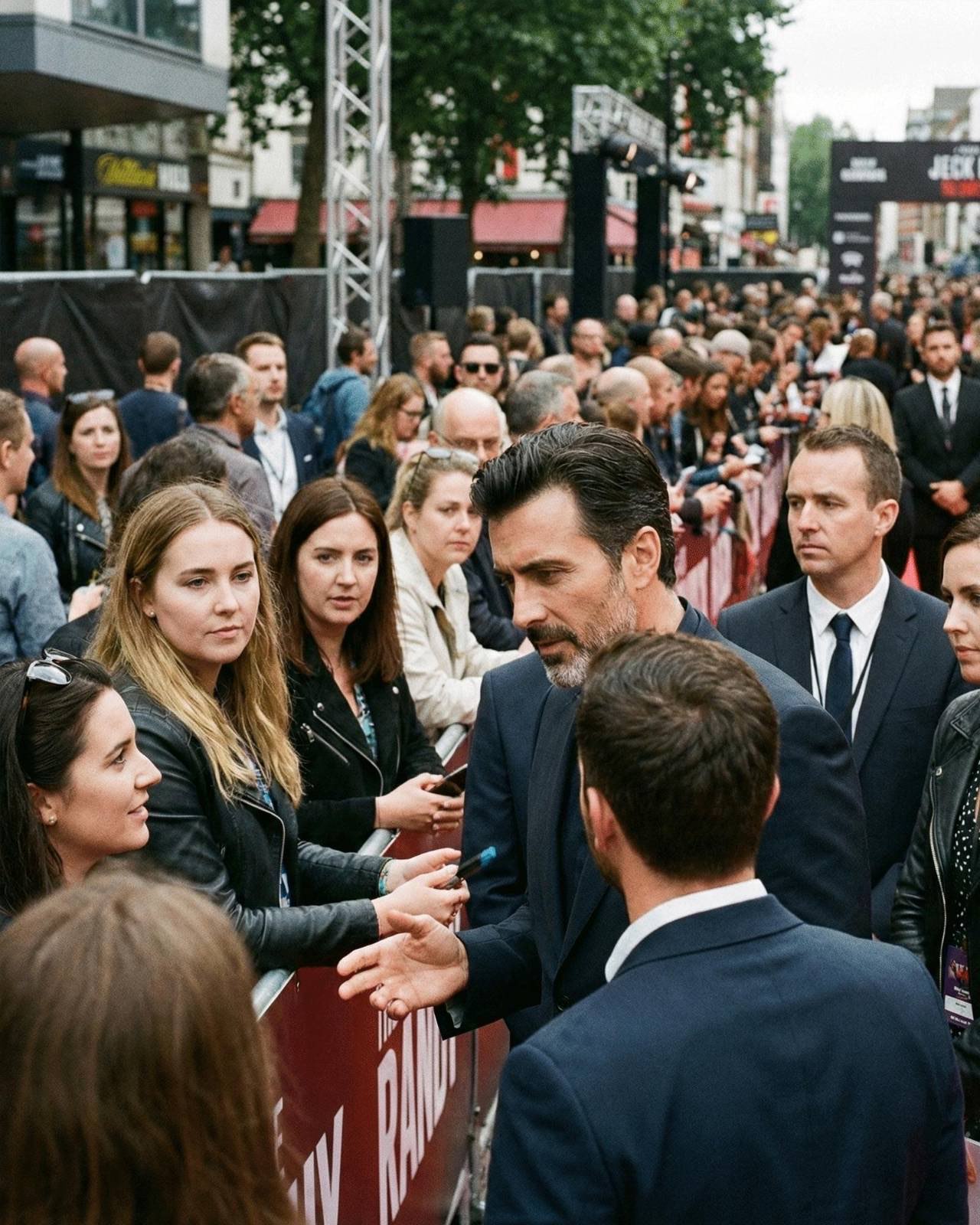 Andreas Szakacs and co-star Emily Chen building chemistry during pre-production workshops